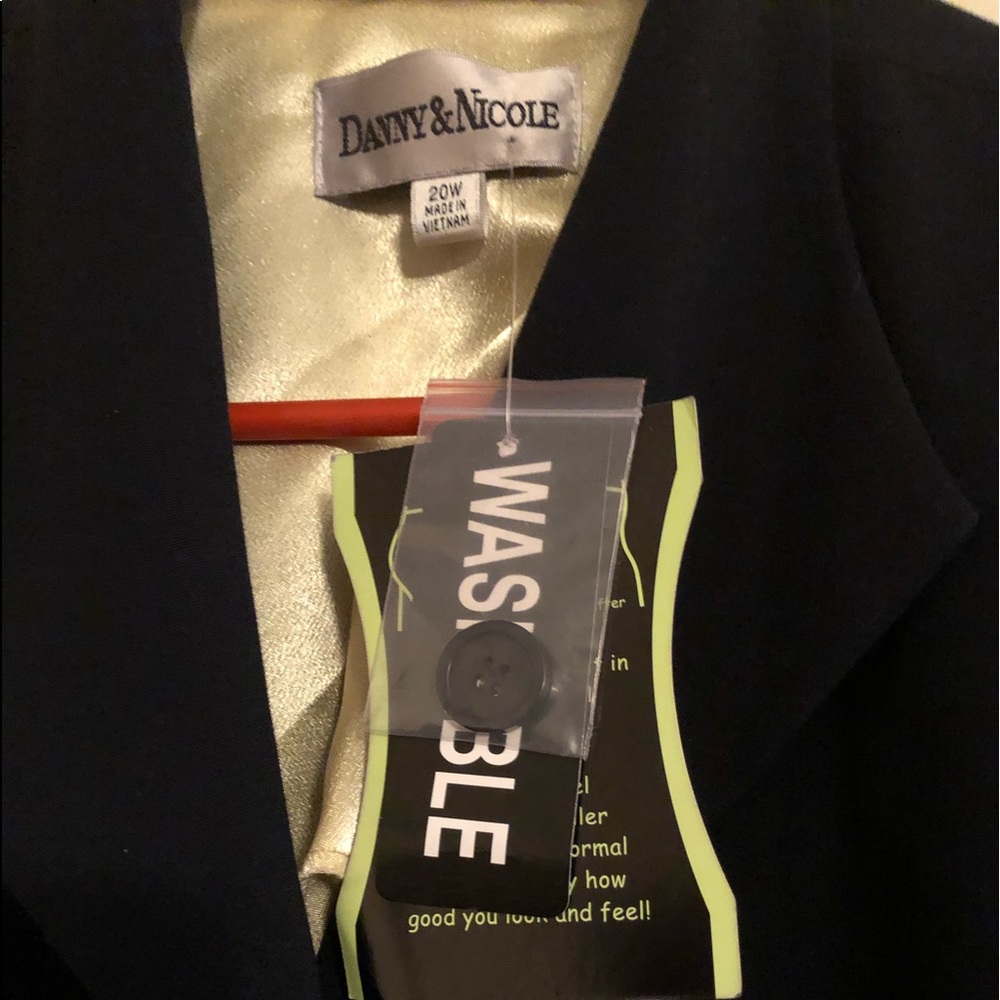 Plus size pants suit